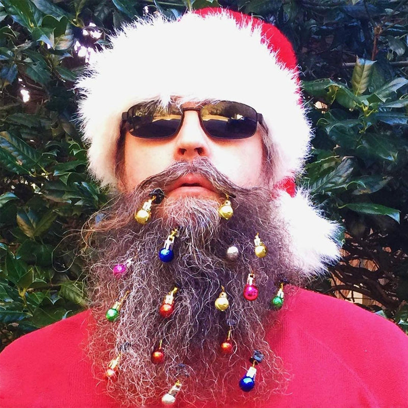 Leuchtende Bart-Weihnachtsdekorationsglocken Hauptbild