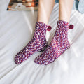 Cupcake-Socken aus Korallenfleece