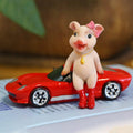 Niedliches Schweinchen-Ornament