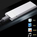 Ultraschnelle externe SSD-Festplatte