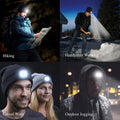 LED-Strickmütze für den Winter