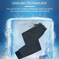 Lässige sportliche Hose aus Eisseide