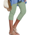 Einfarbige, lässige Leggings für Damen