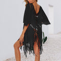 Sexy Strandkleid mit Ausschnitten