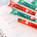 Niedliches Weihnachts-Glitzerstift-Set