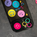 Smiley-Spiegelhalter-Hülle für iPhone