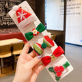 5-teiliges Weihnachts-Haarspangen-Set
