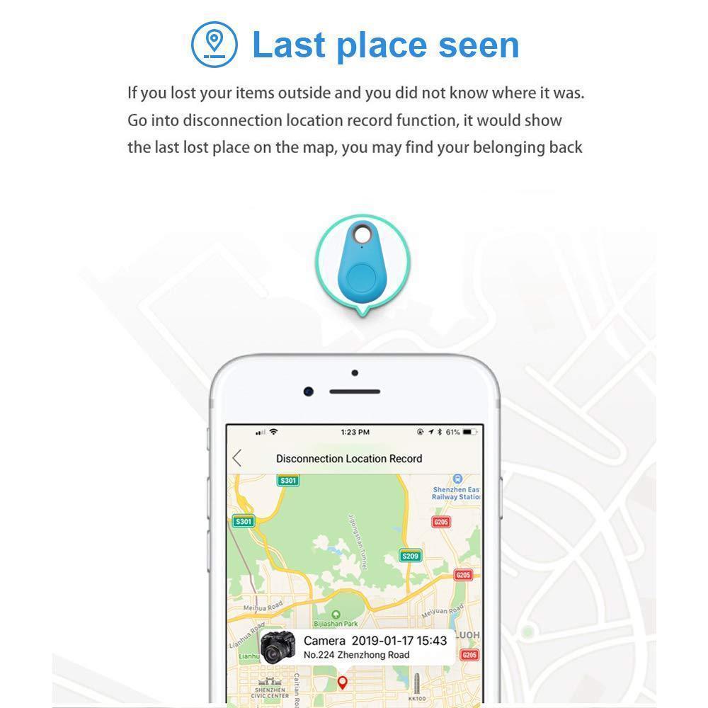 Drahtloser Bluetooth- und GPS-Tracker Zweitbild