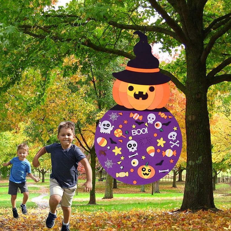 Kinder-Halloween-DIY-Filzhandwerk Zweitbild