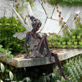 Sitzende Feengartenstatue