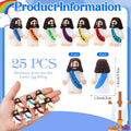 Mini-Jesus-Figuren mit dem Slogan "Jesus liebt dich"