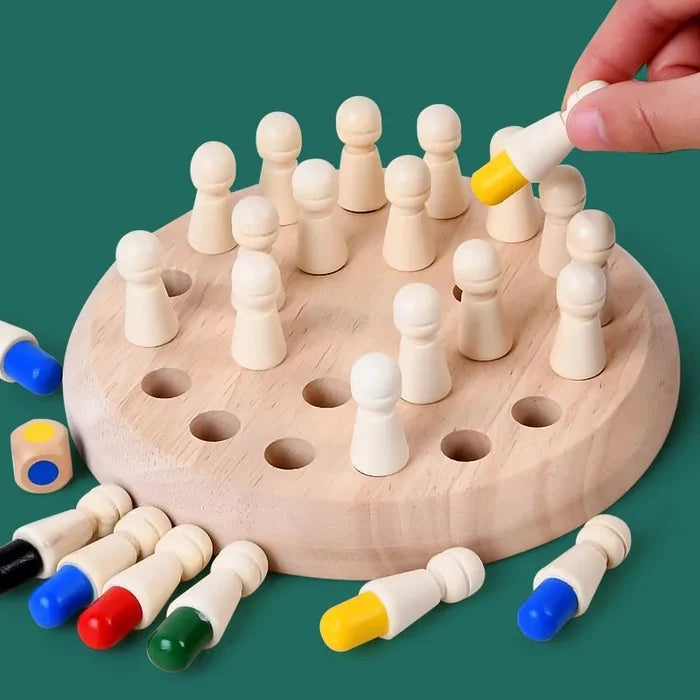 Holz-Memory-Mattetech-Stick-Schach Hauptbild