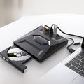 7-in-1 externes USB-DVD-Laufwerk und Blu-ray-Player