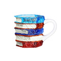 Handbemalte Buchkaffeetasse