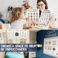 🧘‍♀️ Beruhigendes Eckposter-Set 🧠