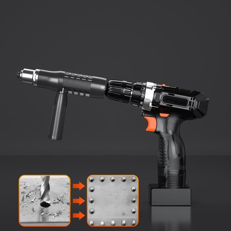 Professionelles Nietpistolen-Adapter-Set mit 4 Stück Zweitbild