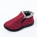 Winterfrauen warme Schneestiefel