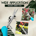 Tragbare spitze Gartenschere