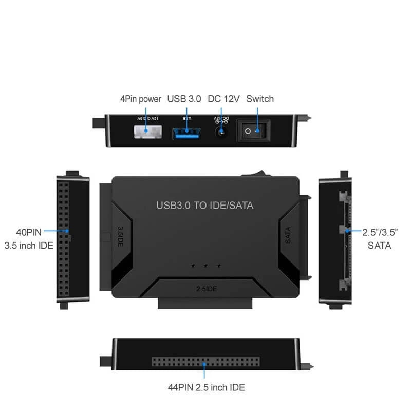 SATA-USB-Konverter-Adapter Zweitbild