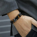 Verstellbares Armband aus Naturerz