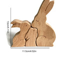 Muttertags-Tier-Holzornament