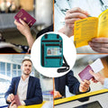 Reise-Brustbeutel mit RFID-blockierendem Reisepassetui