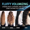 Zeitsparendes, pflegendes Haar-Styling-Spray