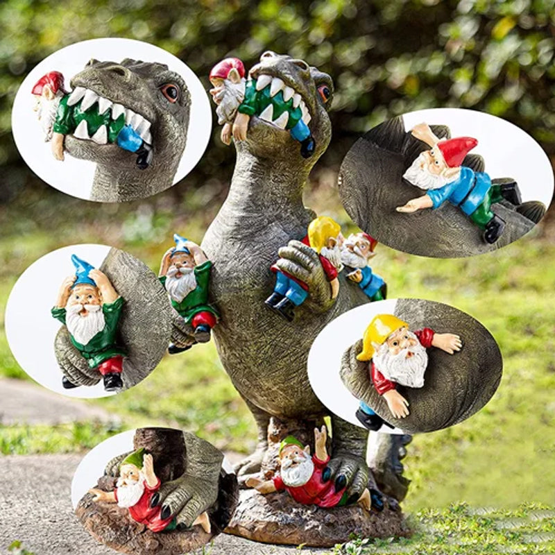 Kleine Dinosaurierstatue Zweitbild