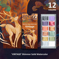 Solides Aquarellfarben-Set