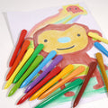 Organisches Mal-Zeichenset für Kinder (mit 2 Zeichenbüchern)