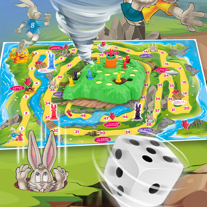 Kaninchenfalle: Verteidige das Rüben-Puzzlespiel Zweitbild