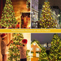 Weihnachtsbaum-Wasserfall-Lichter mit Ring