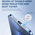 Rundum schützende, transparente Hülle für das iPhone