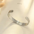 Armband "Für meine Tochter - ich bin stolz auf dich, in Liebe, Papa"