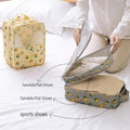 Reise-Schuhtaschen, faltbarer wasserdichter Schuhbeutel-Organizer