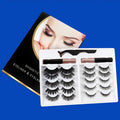 Set mit magnetischen falschen Wimpern