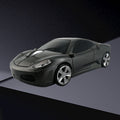 Coole kabellose Maus in Sportwagenform