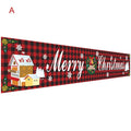 Weihnachten-Außenbereich-Banner-Flaggen-Ziehen