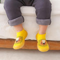 Rutschfeste Babyhausschuhe mit Tiermuster