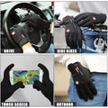 Warme Thermohandschuhe zum Radfahren, Laufen, Fahren