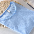 Rundhals-T-Shirt aus Bambusbaumwolle
