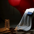 Rose Rays Kristall-Diamant-Tischlampe