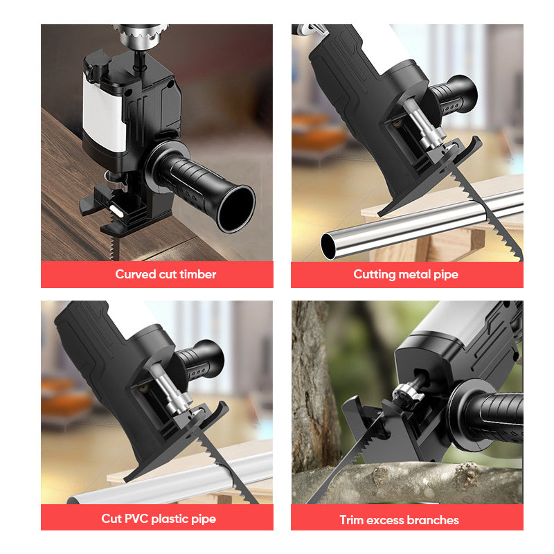 Adapter für elektrische Bohrmaschine und Säbelsäge Zweitbild