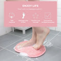 Fuß- und Rückenwäscher für die Dusche, Massagepad