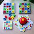 Form-Matteteching-Spiel, farbsensorisches Lernspielzeug