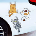 Niedliche Katzen-Cartoon-Aufkleber fürs Auto