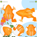 Springender Frosch (24 Teile)