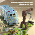 Neues Spielzeugset "Dinosaurier-Transforming-Engineering-LKW-Strecke"