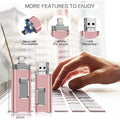 Tragbarer USB-Stick für iPhone, iPad und Android