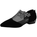 Damen-Netz-Hohlsandalen